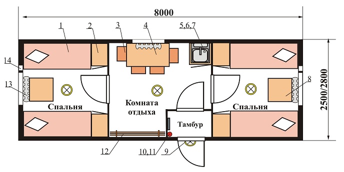 План-схема