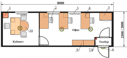 план - схема